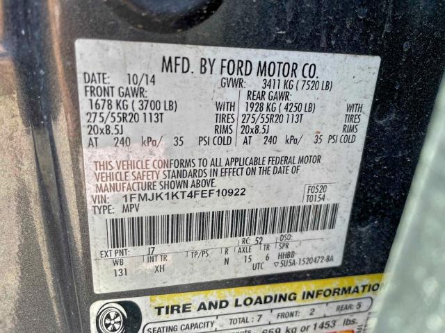 Ford Expedition El Limited Image 9