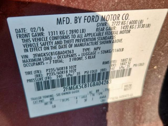 Ford Flex Sel Image 2