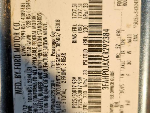 Ford Fusion Sel Image 12