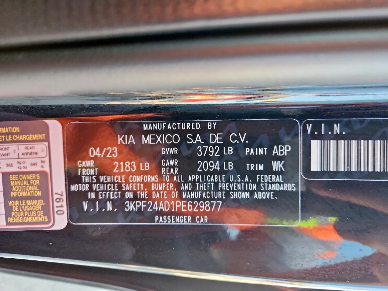 Kia Forte Lx Image 12