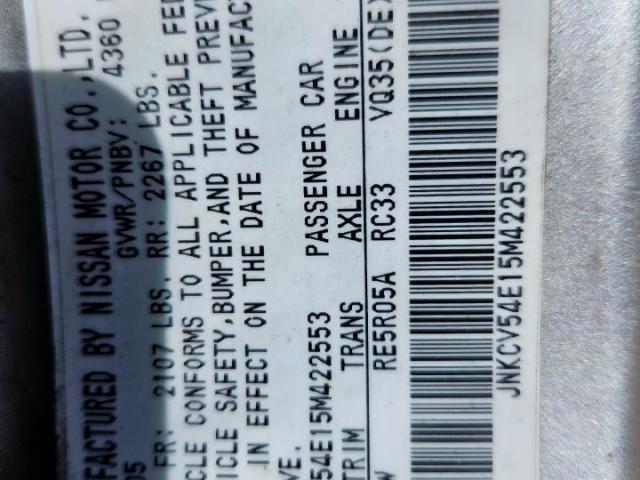 INFINITI G35 Image 11