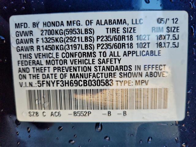 Honda Pilot Exl Image 5