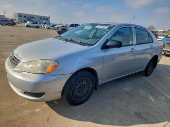  Salvage Toyota Corolla