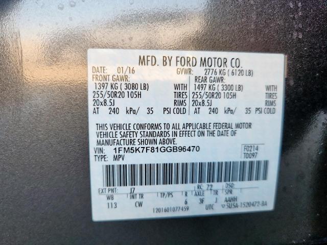 Ford Explorer Limited Image 3