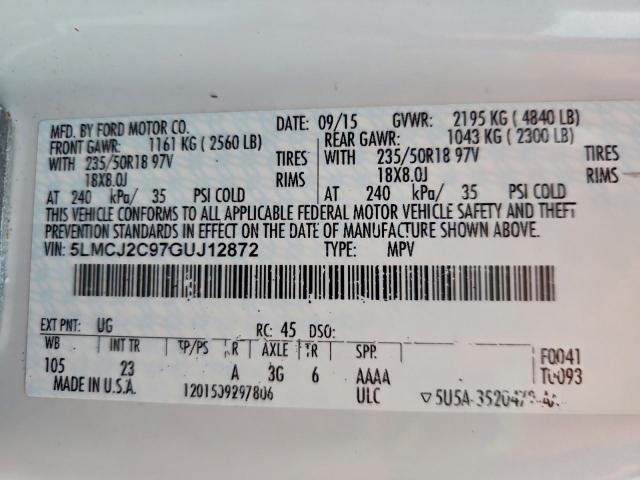 Lincoln MKC Select Image 13