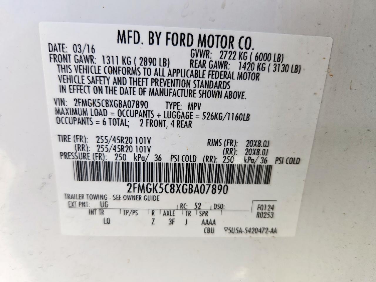 Ford Flex Sel Image 13