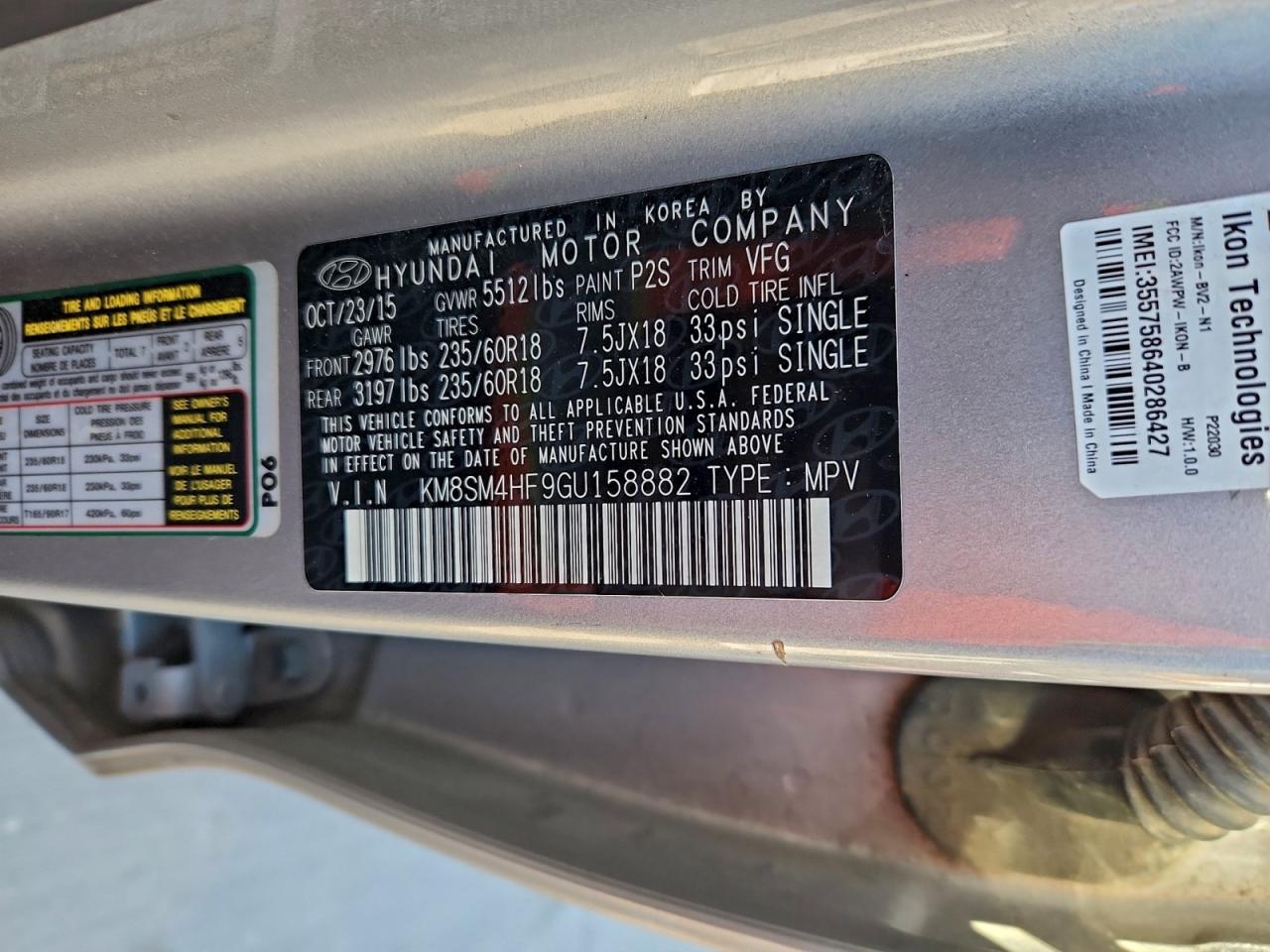 Hyundai SANTA FE Se Image 11