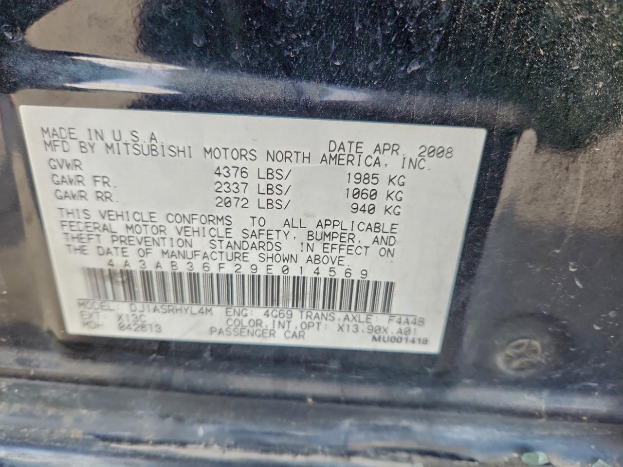 Mitsubishi Galant Es Image 7