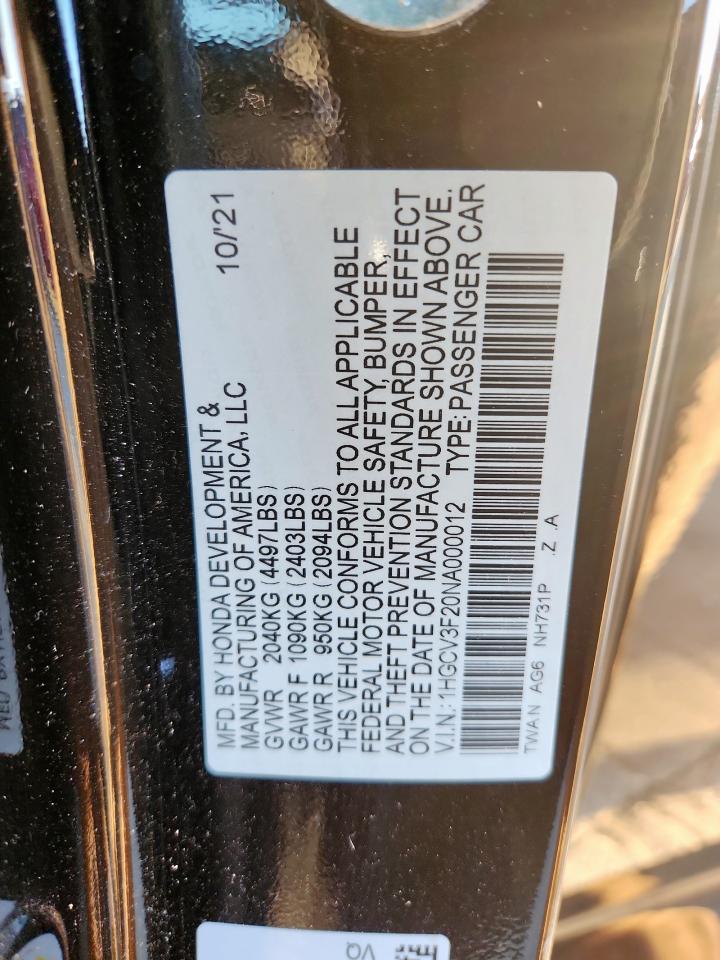 Honda Accord Hybrid Sport Image 3