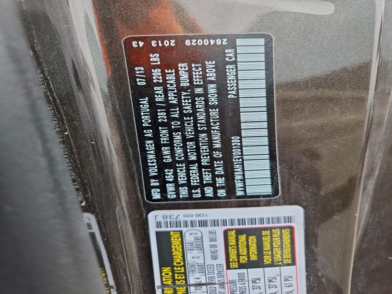 Volkswagen Eos Lux Image 10