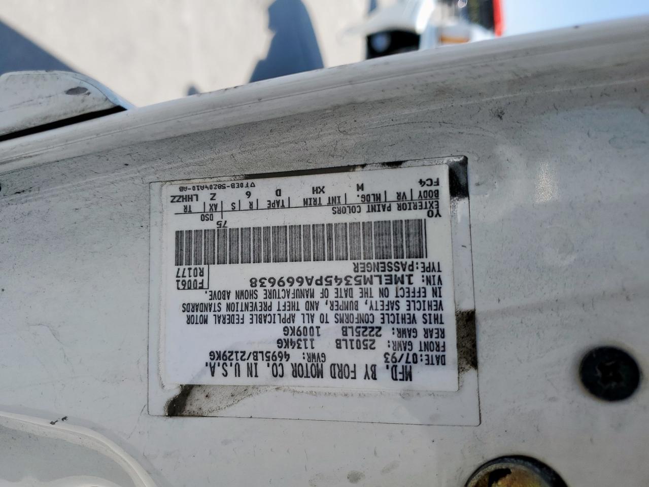 Mercury Sable Ls Image 10