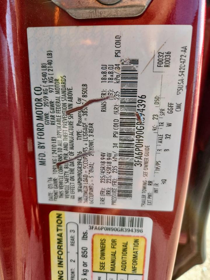 Ford Fusion Se Image 9