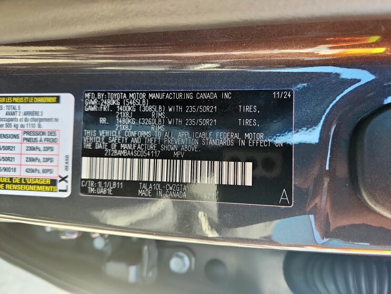 Lexus RX 350 Base Image 8