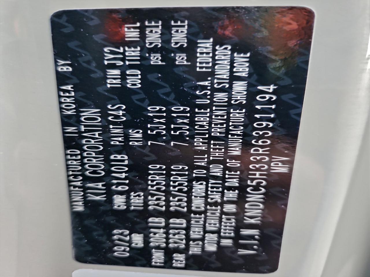 Kia Carnival Ex Image 6