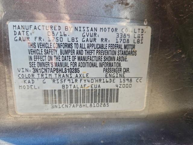 Nissan Versa S Image 9