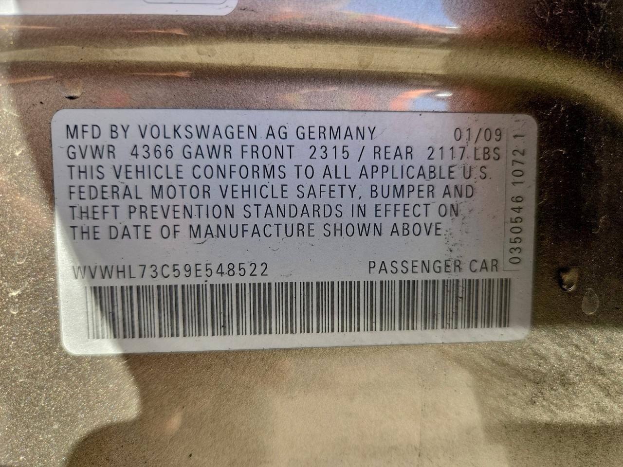 Volkswagen CC Luxury Image 8