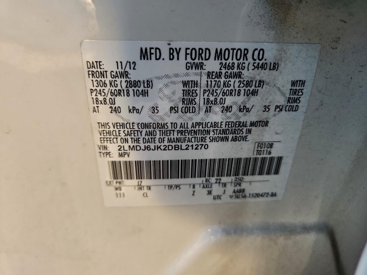 Lincoln MKX Image 11