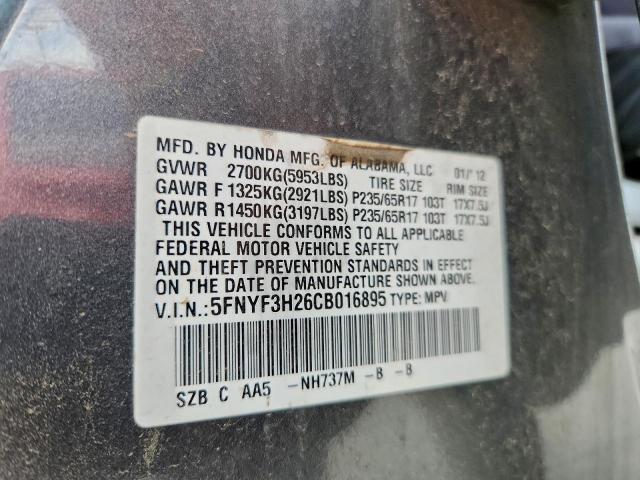 Honda Pilot Lx Image 8