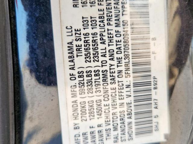 Honda Odyssey Exl Image 2