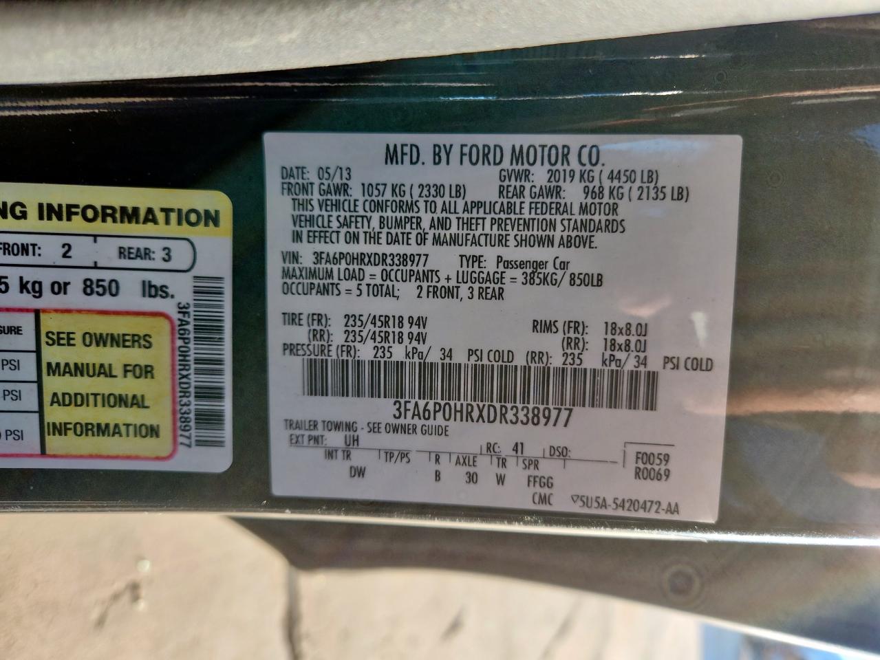 Ford Fusion Se Image 9