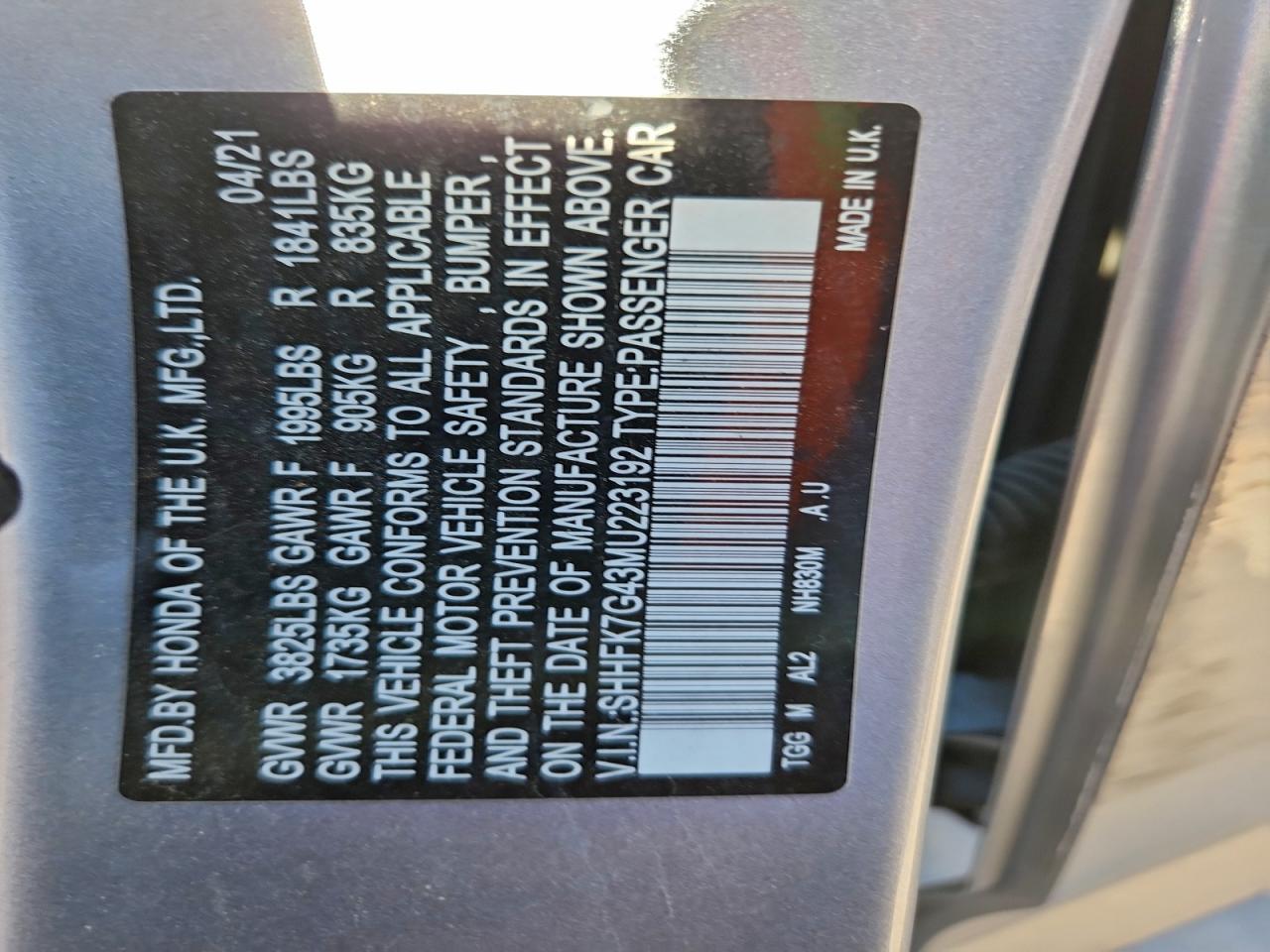 Honda Civic Sport Image 10