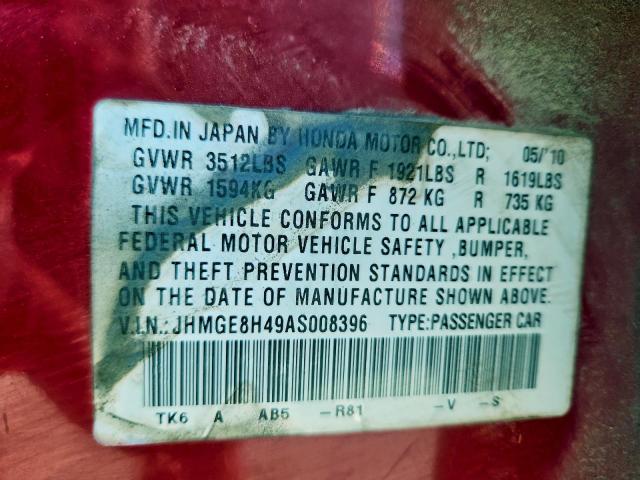 Honda Fit Sport Image 12