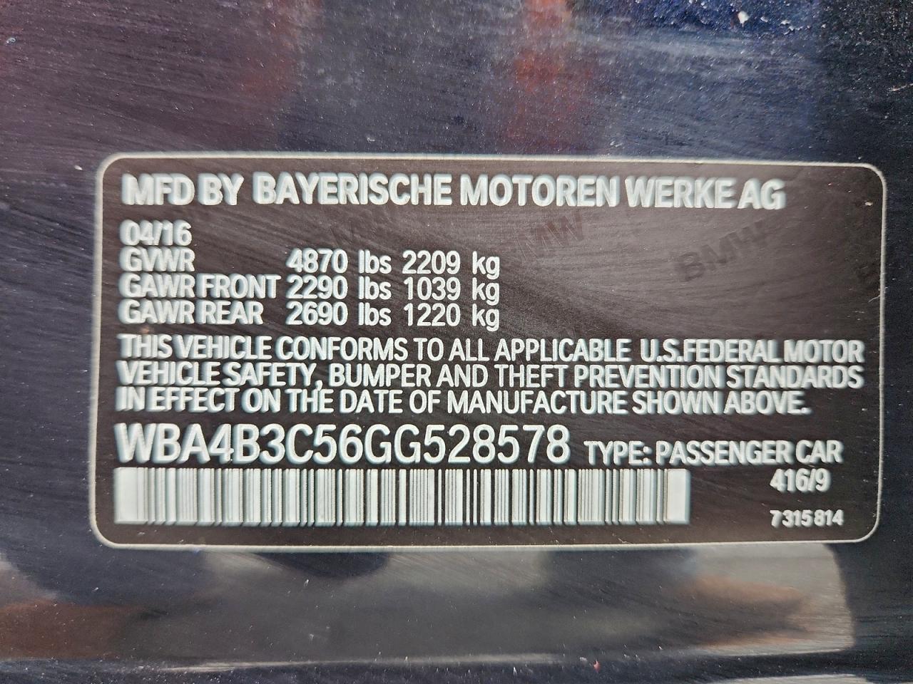 BMW 4 Series Xi Gran Coupe Image 12