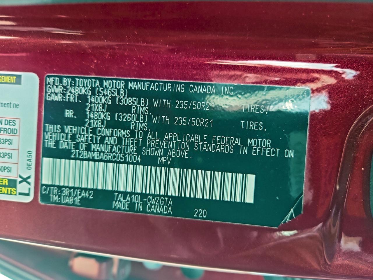 Lexus RX 350 Base Image 7