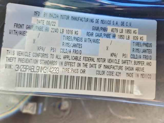 Mazda 3 Select Image 10