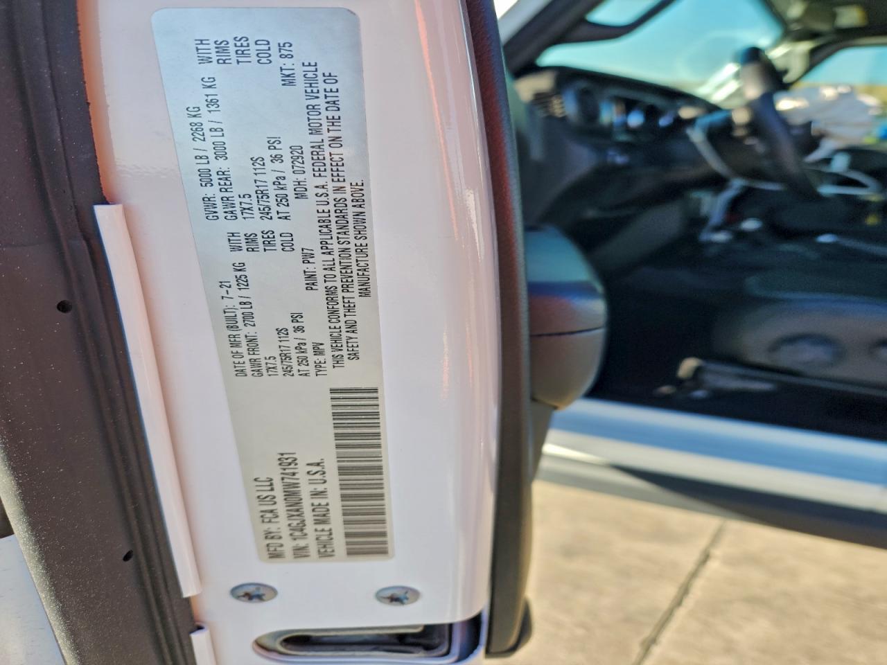 Jeep Wrangler Sport Image 7