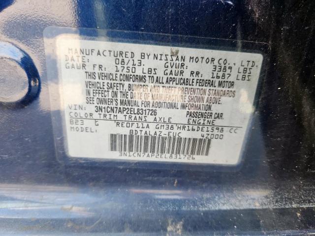 Nissan Versa S Image 7