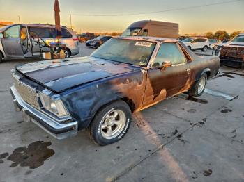  Salvage Chevrolet El Camino