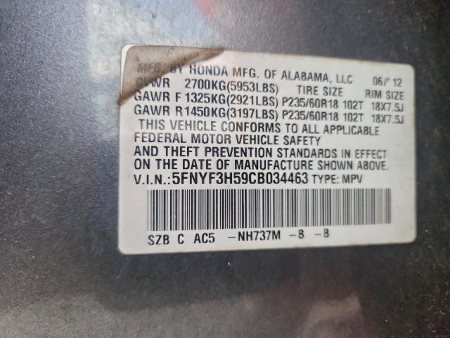 Honda Pilot Exl Image 13