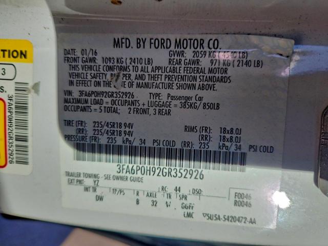 Ford Fusion Se Image 8