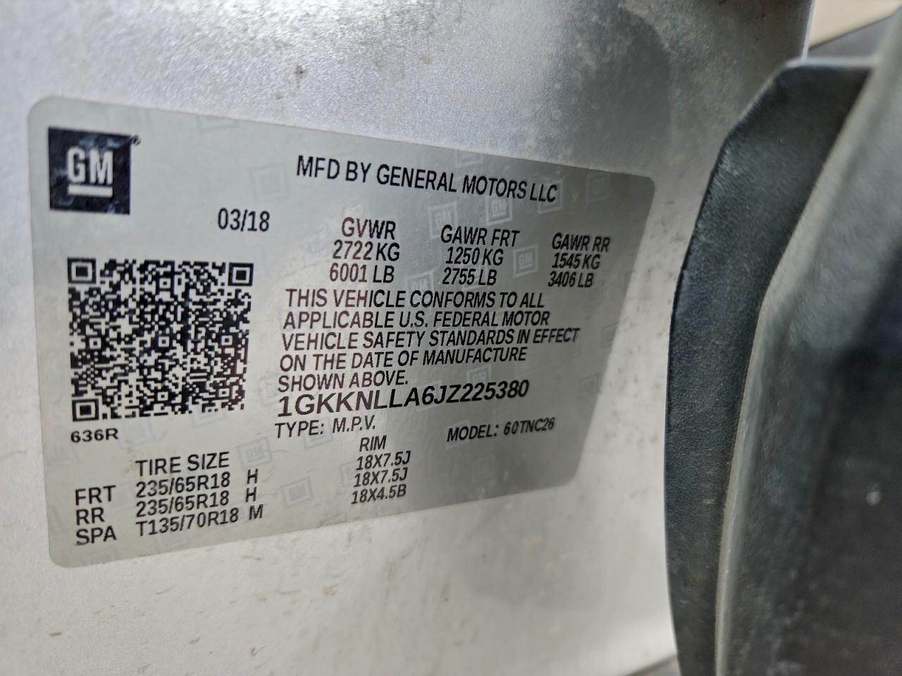 GMC Acadia Sle Image 13