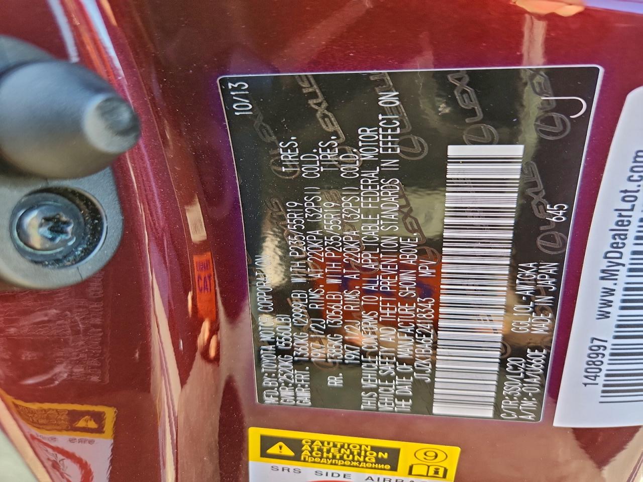 Lexus RX 350 Image 9