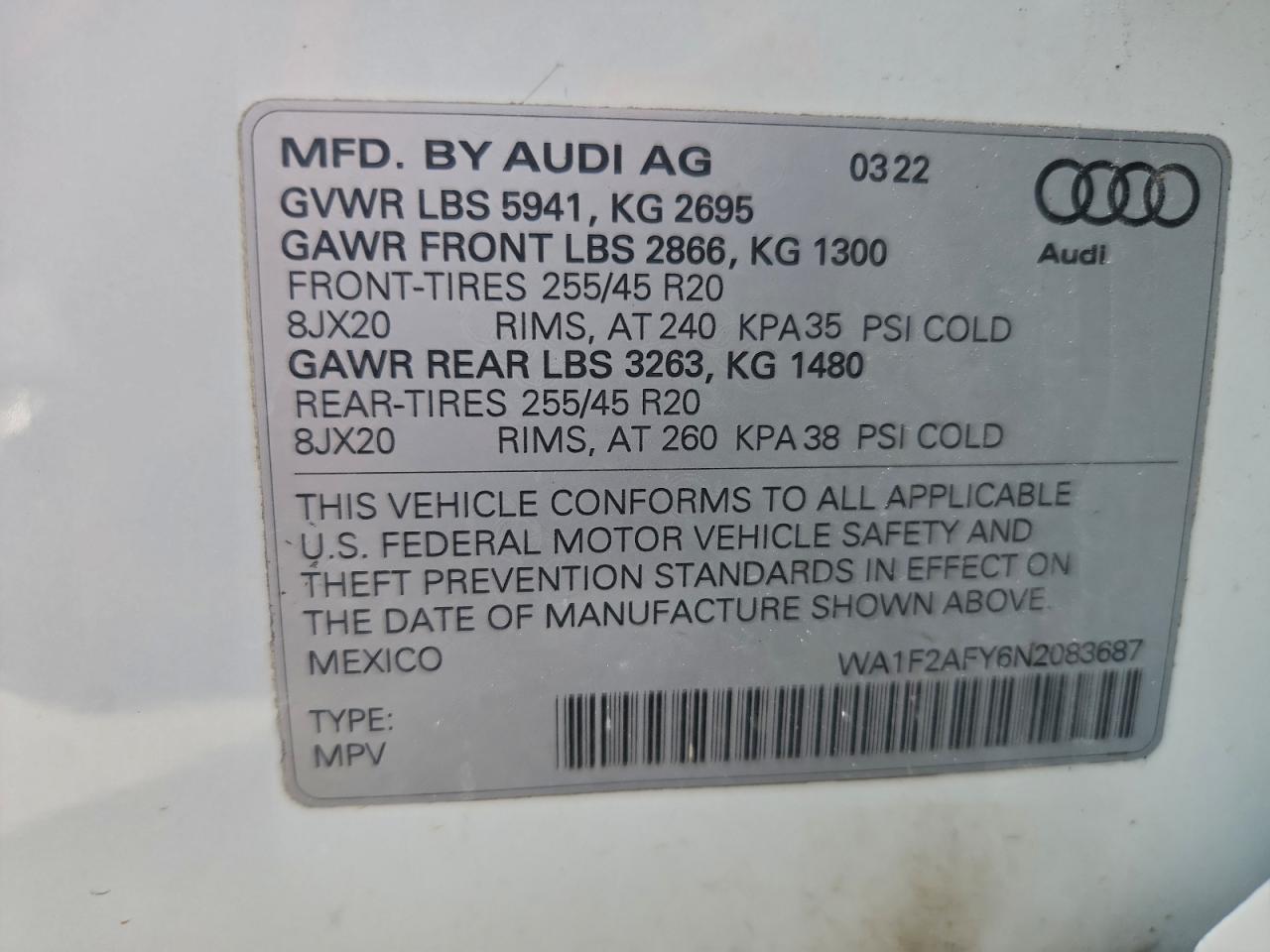 Audi Q5 Prestige 55 Image 10